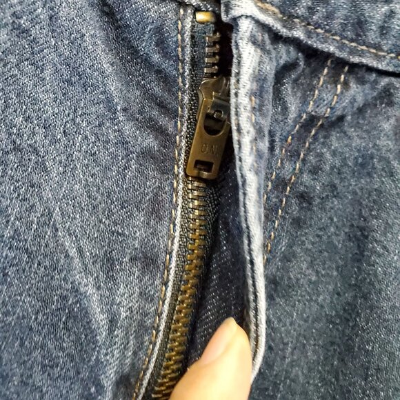 Old Navy Jeans Mens 38X32 Blue Straight Fit Denim Classic Comfortable - Picture 7 of 11